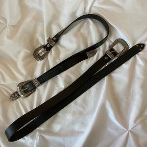 Western Belts (double buckle and single buckle)